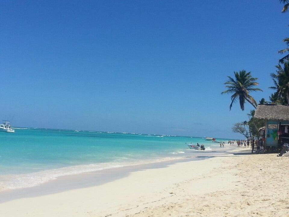 Chic Beachfront Apartment - Private Beach Access بونتا كانا المظهر الخارجي الصورة